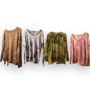 Lot of 4 XL Women’s L/S Tees